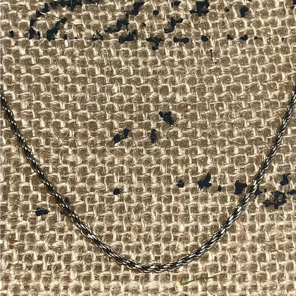 Very nice 925 Silver Rope Chain Necklace - Picture 2 of 6